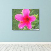 KLEURRIJKE FLORA #5 CANVAS AFDRUK (Insitu (Houten vloer))