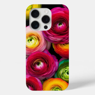  kleurrijke Floral #33 - iPhone 15 Pro Hoesjes