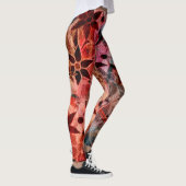 Kleurrijke Floral #3 Leggings (Rechts)