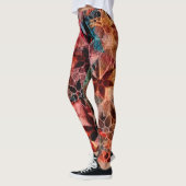 Kleurrijke Floral #3 Leggings (Links)