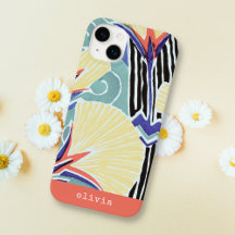 Kleurrijke Floral Abstract Art Pattern van E.A. Sé