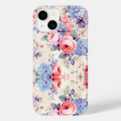 Kleurrijke Floral Art Case-Mate iPhone Case (Achterkant)