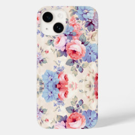 Kleurrijke Floral Art Case-Mate iPhone 14 Hoesje