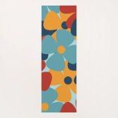 Kleurrijke Floral B Yogamat (Achterkant)