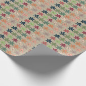 Kleurrijke Floral Cadeaupapier (Hoek)