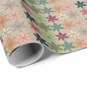 Kleurrijke Floral Cadeaupapier (Rol Hoek)