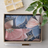 Kleurrijke Floral Fabric Art Tissue Papier (Geschenk)