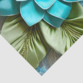 Kleurrijke Floral Fabric Art Tissue Papier (Detail)