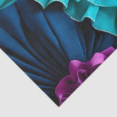 Kleurrijke Floral Fabric Art Tissue Papier (Detail)