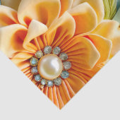 Kleurrijke Floral Fabric Art Tissue Papier (Detail)