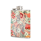 Kleurrijke Floral Heupfles (Links)