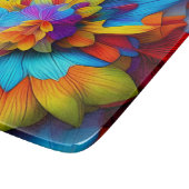 Kleurrijke Floral Mandala Design56756 Snijplank (Hoek)