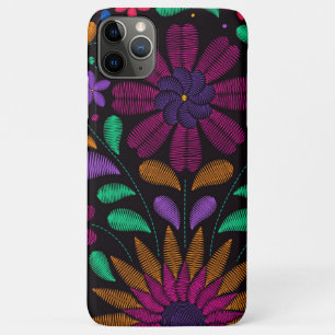 Kleurrijke Floral Mexicaanse borduurwerk Achtergro Case-Mate iPhone Case