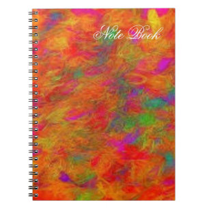 Kleurrijke Floral Print Notitieboek