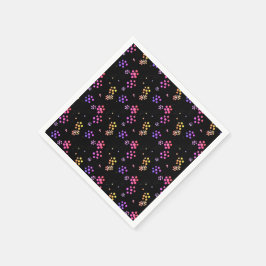 Kleurrijke Floral Print Servet