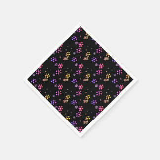 Kleurrijke Floral Print Servet