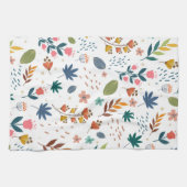 Kleurrijke Floral Print Theedoek (Horizontaal)