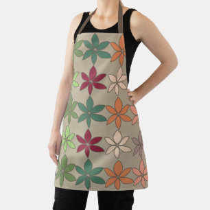 Kleurrijke Floral Schort