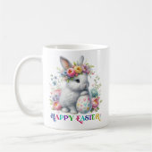 Kleurrijke Floral Sugar Skull Burning Candles Koffiemok (Links)