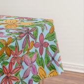 Kleurrijke Floral Tafelkleed (Voorbeeld)