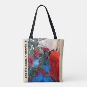 Kleurrijke Floral tas (Achterkant)