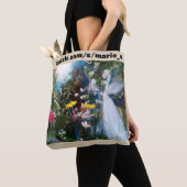 Kleurrijke Floral tas (Dichtbij)