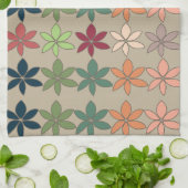 Kleurrijke Floral Theedoek (Gevouwen)