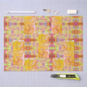 Kleurrijke Floral Tissuepapier (Craft)