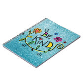 Kleurrijke Floral | Wees een soort Notitieboek (Linkerzijde)