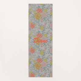Kleurrijke Floral Yogamat