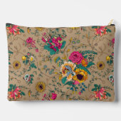 Kleurrijke florale botanische Custom Print Cut Sew Etui (Achterkant)