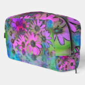  kleurrijke florale cosmetische zak toilettasje (Rechterhoek)