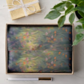 Kleurrijke florale, impressionistische natuurbloem tissuepapier (Geschenk)