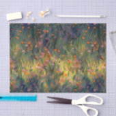 Kleurrijke florale, impressionistische natuurbloem tissuepapier (Craft)