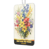 Kleurrijke florale luchtverfrisser (Links)