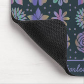 Kleurrijke florale naadloze patroon, gepersonalise muismat (Hoek)