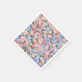 Kleurrijke florale servet (Hoek)