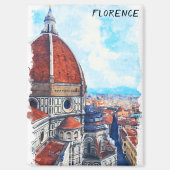 Kleurrijke Florence Italië Duomo kathedraal Magneet (Voorkant)