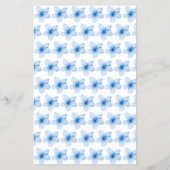 Kleurrijke Flower Design Bewerkbare Sjabloon Flyer (Achterkant)