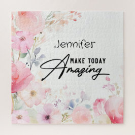 Kleurrijke Flower Inspirerend Puzzel