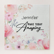 Kleurrijke Flower Inspirerend Puzzel