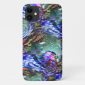 Kleurrijke fluctuatie van virtueel afbeelding over Case-Mate iPhone case (Achterkant)