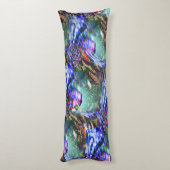 Kleurrijke fluctuatie van virtueel afbeelding over lichaamskussen (Achterkant (Verticaal))