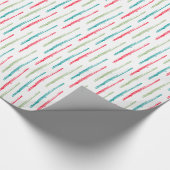 Kleurrijke fluiten cadeaupapier (Hoek)