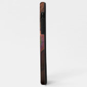 Kleurrijke Fluorescerende Abstracte Trippy Bruine  Case-Mate iPhone Case (Achterkant/links)