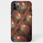 Kleurrijke Fluorescerende Abstracte Trippy Bruine  Case-Mate iPhone Case (Achterkant)
