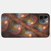 Kleurrijke Fluorescerende Abstracte Trippy Bruine  Case-Mate iPhone Case (Achterkant (horizontaal))