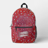 Kleurrijke Fly Amantis Patroon Cust. Tekstrugzak Bedrukte Rugzak (Voorkant)