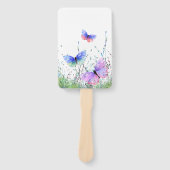Kleurrijke Flying Butterflies Hand Fan Spring Joy Handwaaier (Voorkant)