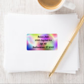 Kleurrijke Folie Etiket (Insitu)